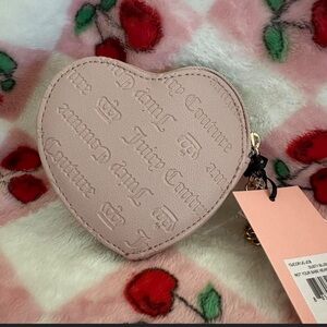 Juicy Couture Dusty Blush "NOT FOR YOUR BABE" Heart.